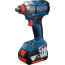 Bosch GDX18V-285 18V Brushless 2-in-1 Impact Driver & Wrench Kit 2x5.0Ah 06019N2172
