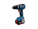 Bosch 0615A5008E 18V Twin Kit: GSB 18V-65 & GDX 18V-285, 2 × 4.0Ah