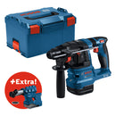 Bosch GBH 18V-22 SDS-Plus Hammer Drill with GDE 18V-12 Dust Extractor & L-BOXX 0611924004