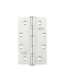 Zoo Hardware Slim Knuckle Bearing Hinge | Grade 201 Stainless Steel | 102 x 63 x 2.5mm | Pair