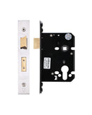 Zoo Hardware ZUKS76EPSS 3" Euro Sashlock – Satin Stainless Steel