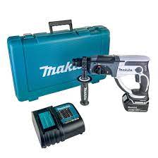 Makita DHR202SFW 18v LXT SDS Plus Rotary Hammer Drill White with 1 x 3.0Ah Battery